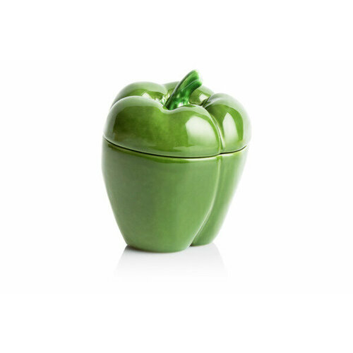Емкость с крышкой Bordallo Pinheiro Перец 125 см керамика зеленый 5981₽
