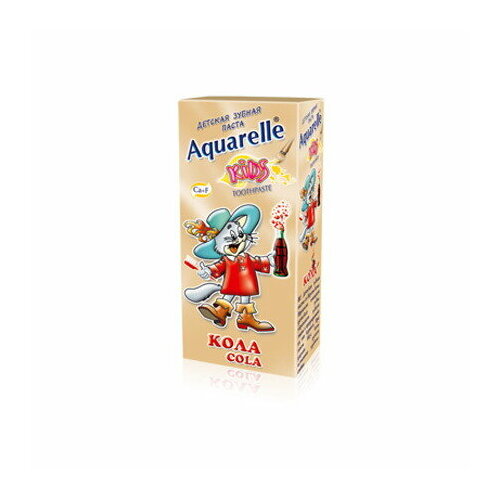 Акварель кола детская зубная паста 50 мл 249₽