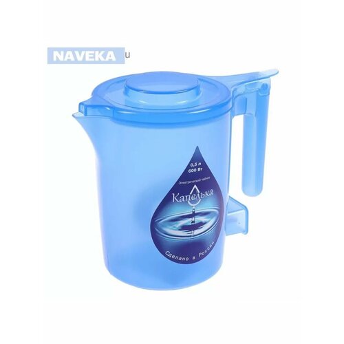 Чайник электрический Капелька пластик 05 л 600 Вт син 101800₽