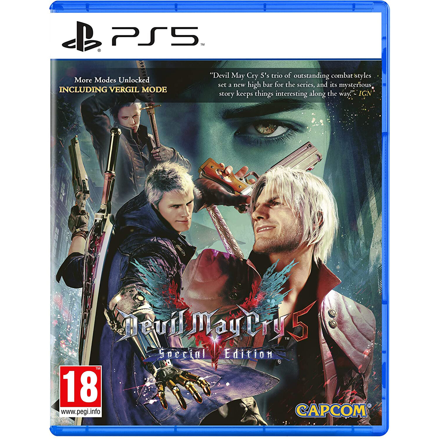 Игра PS5 - Devil May Cry 5 Special Edition (русские субтитры)