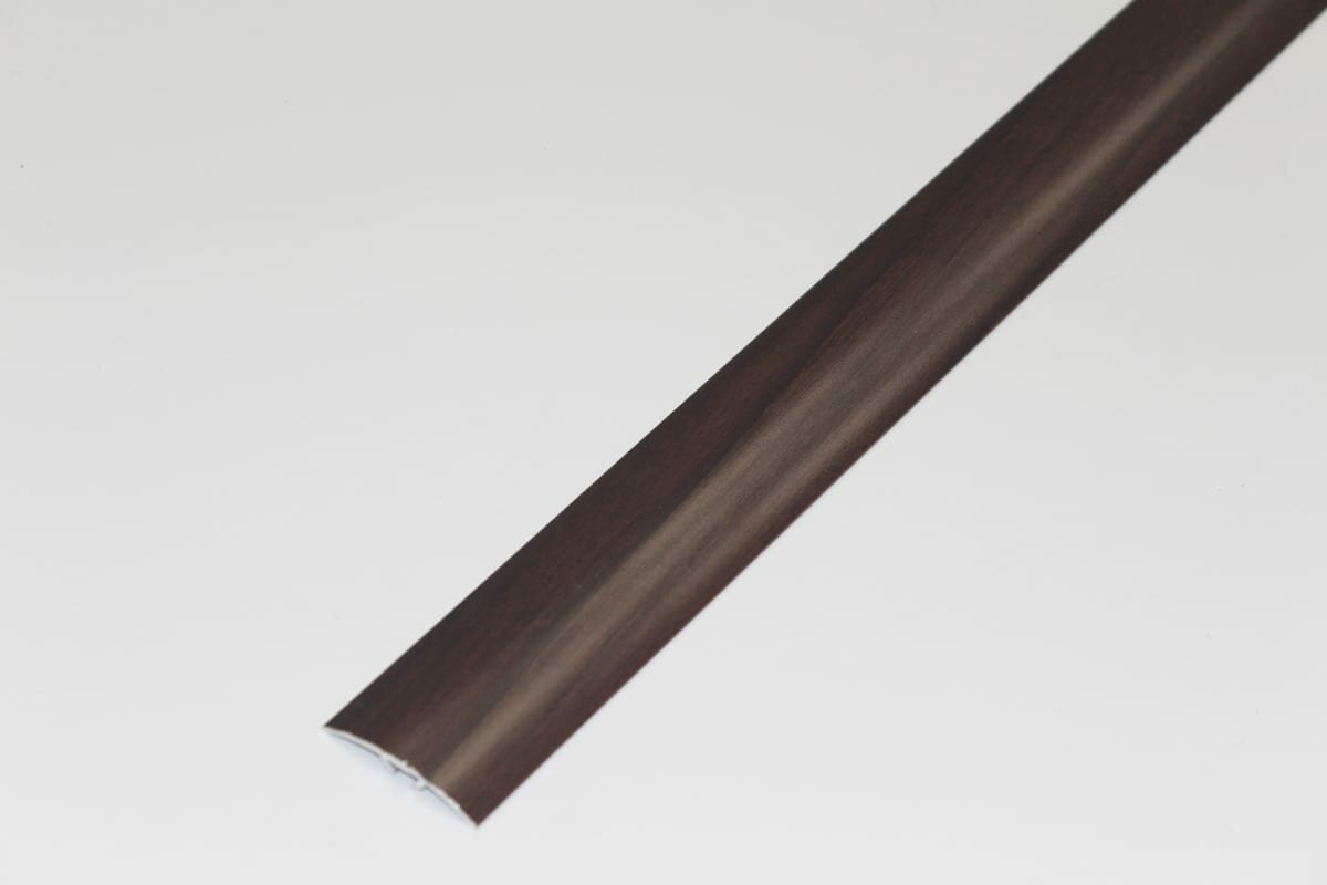 фото Стык разноуровневый со скрытым креплением 43 мм 0,9 венге