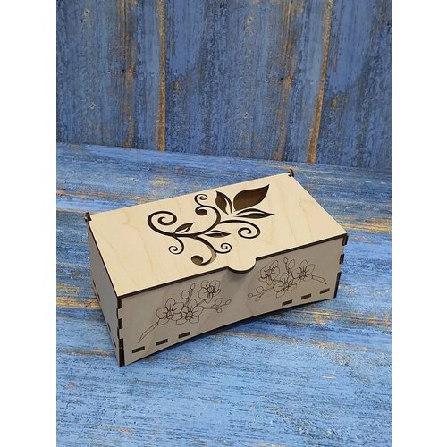 Деревянные заготовки Декупаж Коробочка 1 шт
