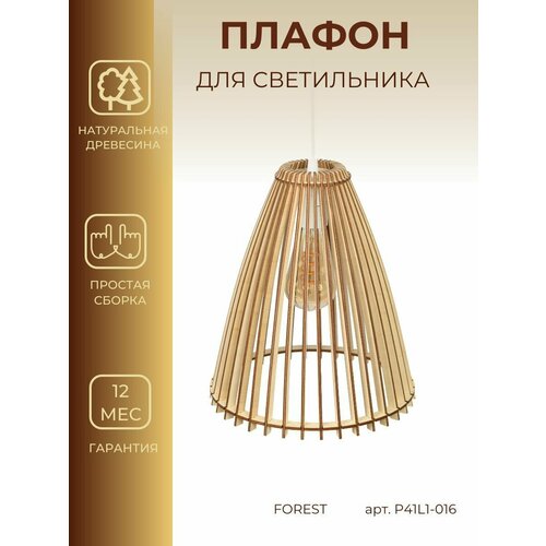 Плафон светильника абажур подвесной FOREST 3890₽