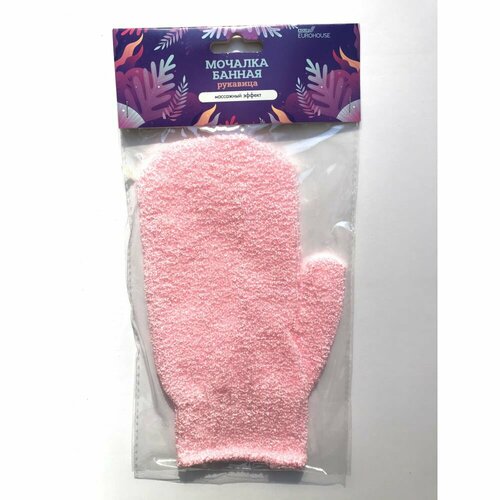Банная мочалка-рукавица EUROHOUSE 13731 755₽
