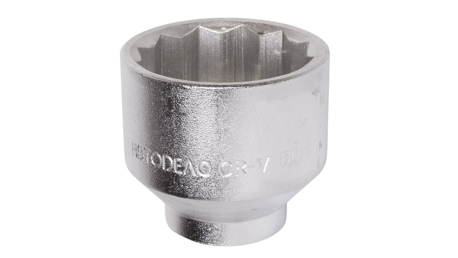 Торцевая головка АвтоДело 3/4", 60мм, 12-гранник, хромованадиевая