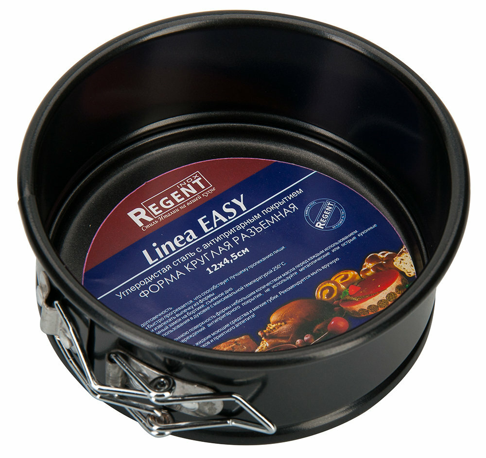 Форма круглая разъемная 12х4,5см Linea EASY 93-CS-EA-5-01 REGENT