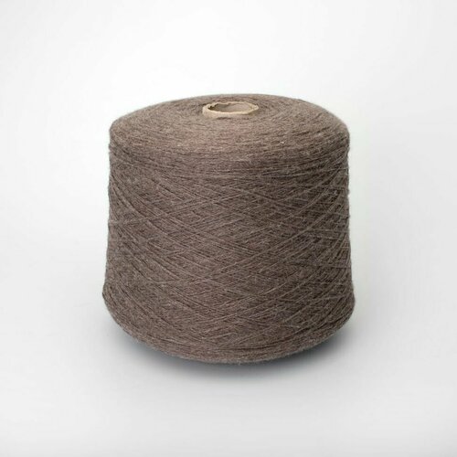 Пряжа Agora - ангора 15%, меринос 20%, вискоза 65%, красновато-коричневый с серым Luxury Selection by Ri.Go Италия