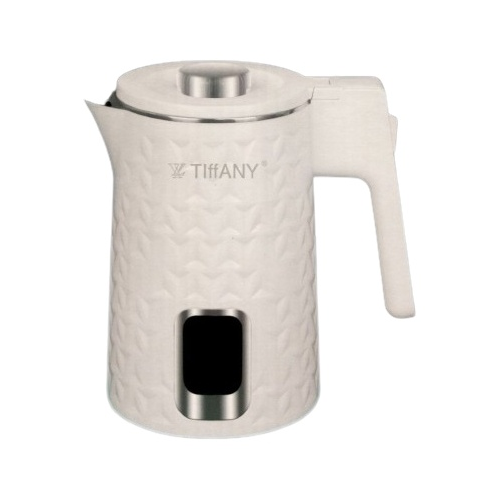Электрочайник Tiffany YL-865 20 л 2200 Вт защита от перегрева белый 300000₽