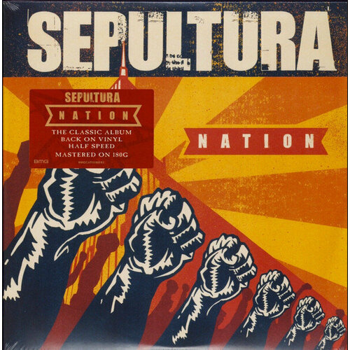 Виниловая пластинка SEPULTURA NATION2LP 5190₽