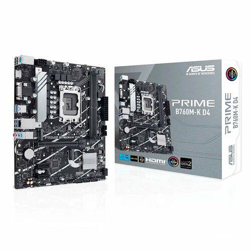 Материнская плата ASUS PRIME B760M-K D4 11599₽