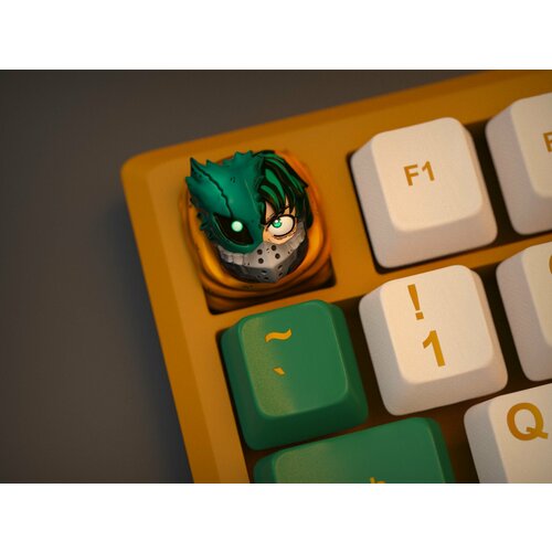 Аниме кейкап Deku Boku No Hero Academia Keycap деку серый неокрашенный 35000₽