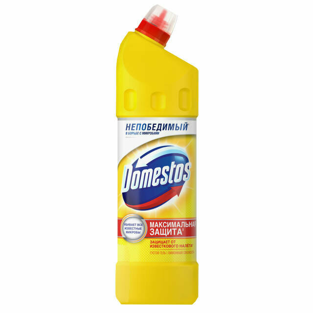 Средство для туалета DOMESTOS Лимонная свежесть гель 1л
