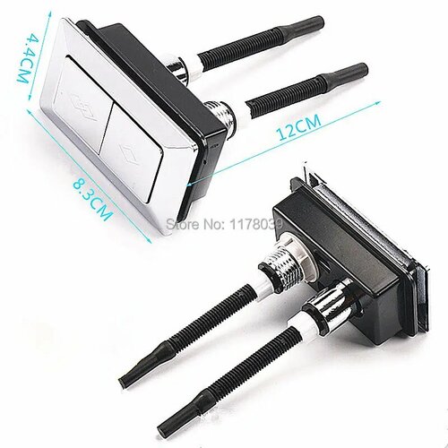 Двойные кнопки слива для унитаза ABS 1294₽