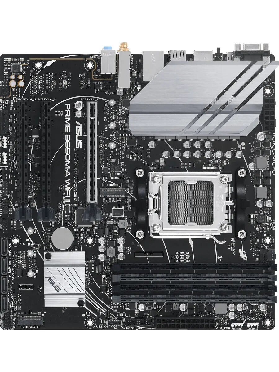 Материнская плата PRIME B650M-A WIFI II SocketAM5 AMD B650
