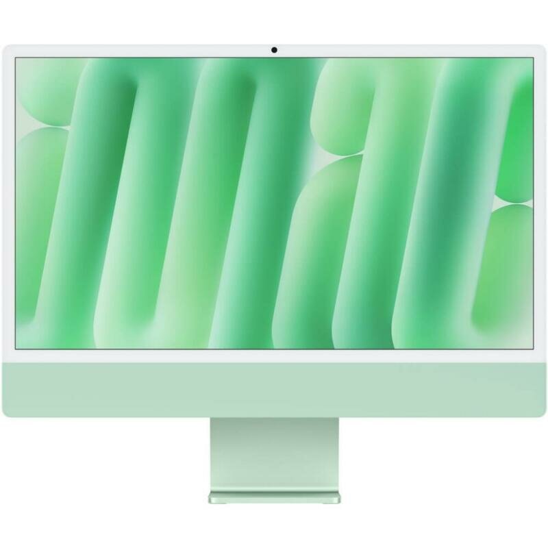 Моноблок Apple iMac 24 (Retina 4,5K, M4 8C CPU, 8C GPU, 16Gb, 256Gb SSD), MWUE3, Green