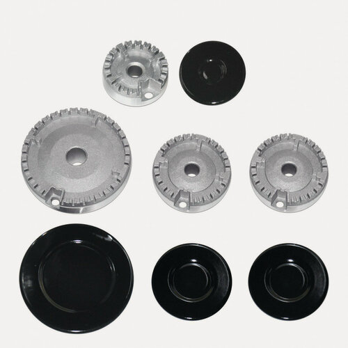 Изображение товара Комплект рассекателей и крышек для плиты Ariston (4 шт.) WWFB007K