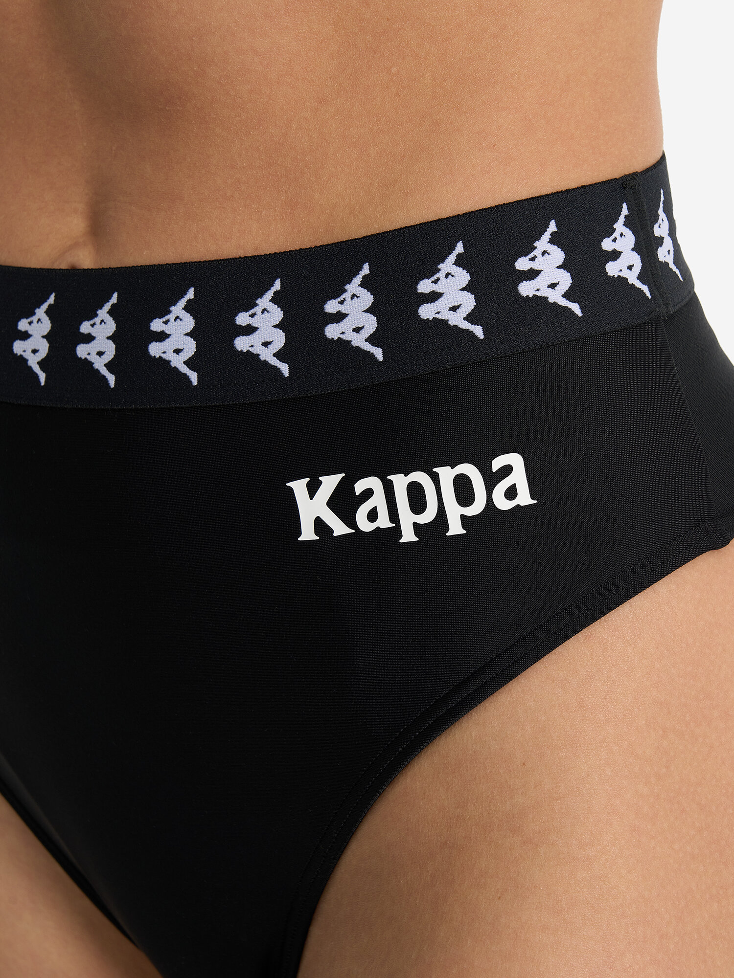 Плавки Kappa Authentic Women's Swimming trunks, размер 48, черный — фото 1