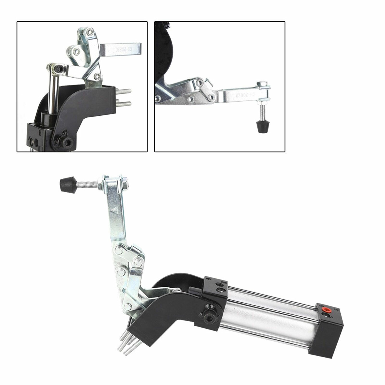 Пневмоинструменты Специализированные Интерфейс впуска 1/8 дюйма, металлический цилиндр, пневматический зажим, сила зажима 50 кг