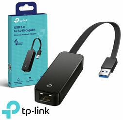 Сетевой адаптер TP-Link UE306, USB 3.0, 1 Gigabit Ethernet порт, черный