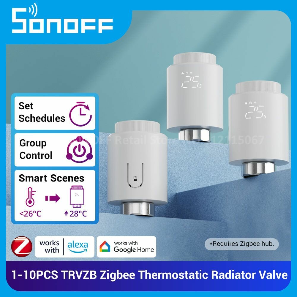 SONOFF Zigbee термостатический радиатор