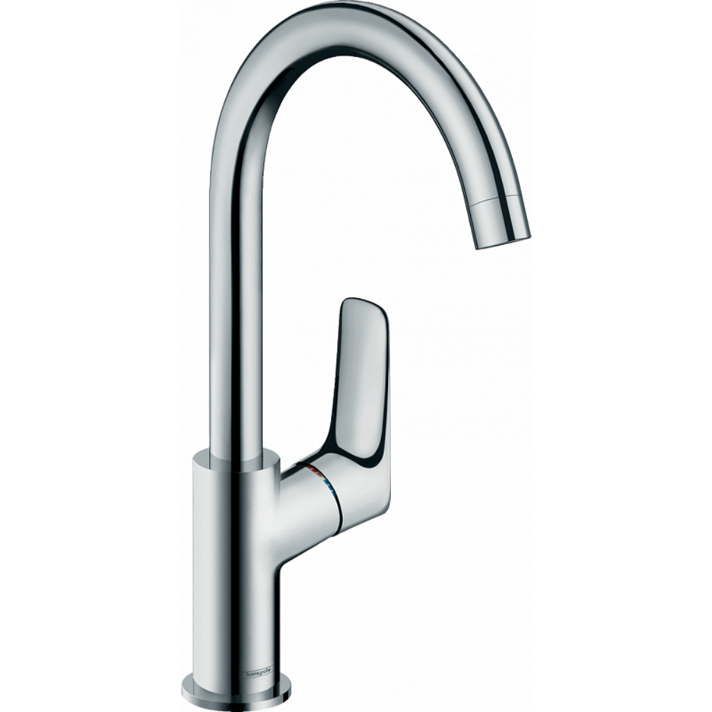 Смеситель Hansgrohe Logis 71130000 , латунь , хром , рычажный