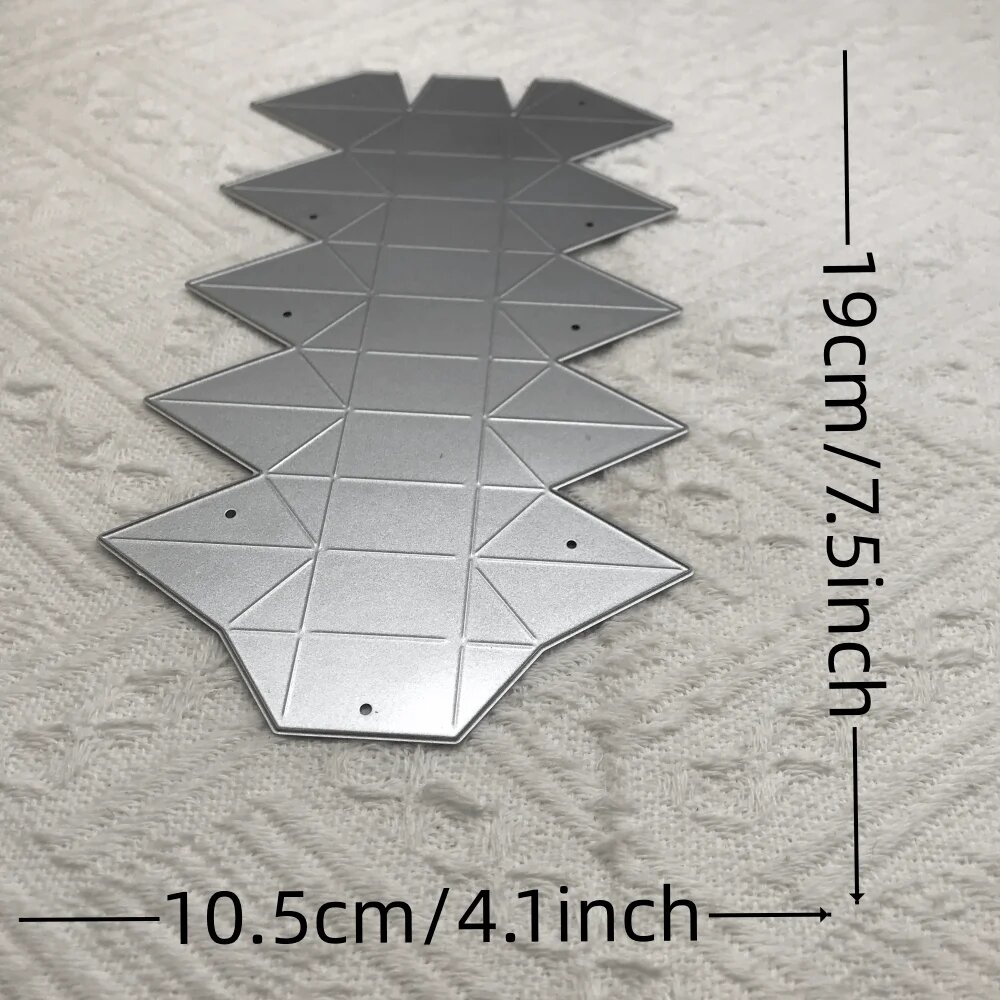 Металлические штампы для скрапбукинга 3D звезды