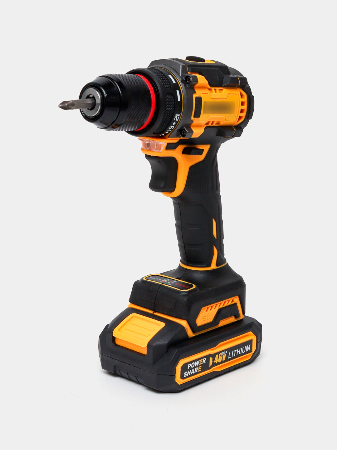 Шуруповёрт, бесщёточный двигатель, 48 V, высокий крутящий момент — фото 1