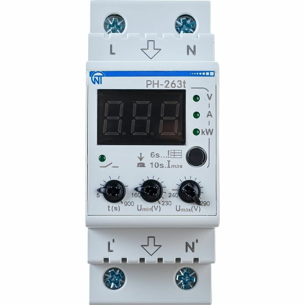 Реле напряжения PH-263 T НовАтек-Электро 3425600263т