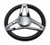 Рулевое колесо MOLINO K хром, д.350 мм