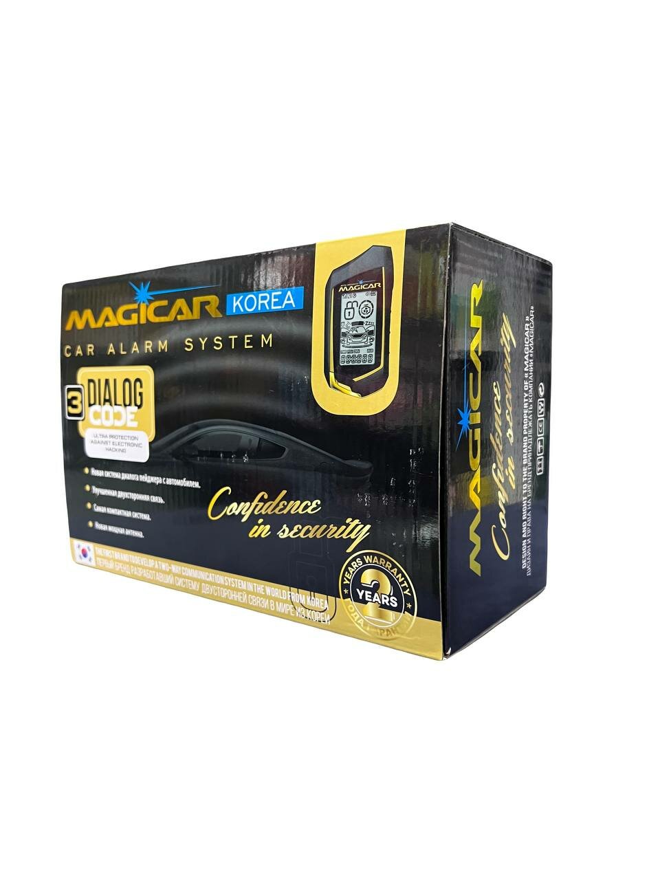 Автосигнализация Magicar M906F GOLD с автозапуском и LCD-брелоком
