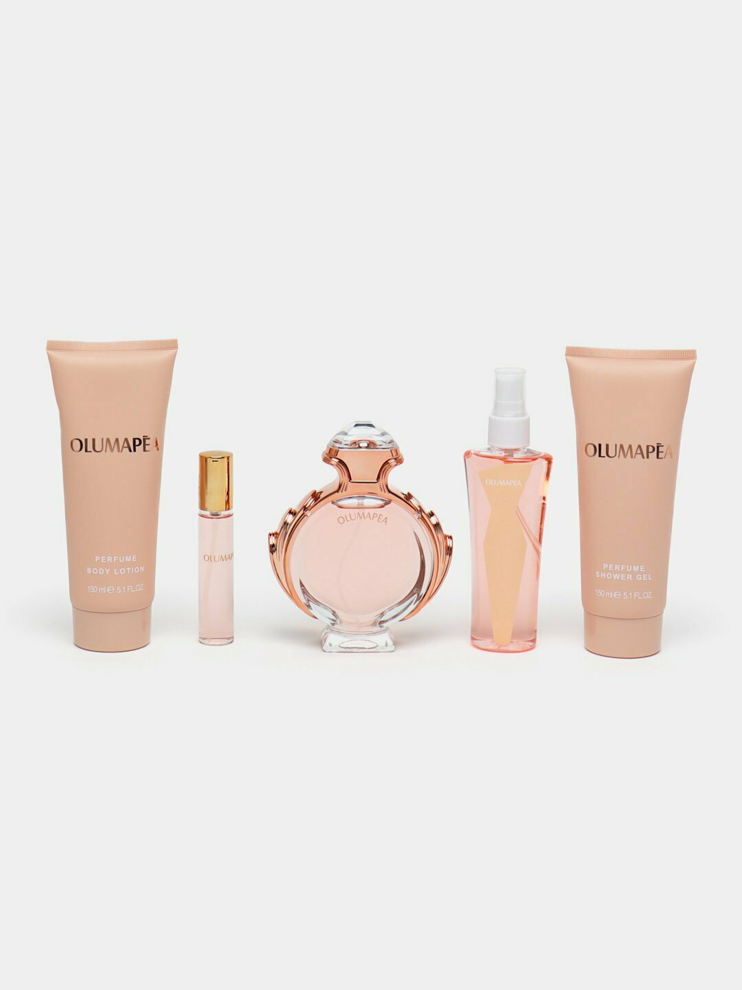 Подарочный набор парфюмерии для мужчин и женщин, подарок 5 в 1