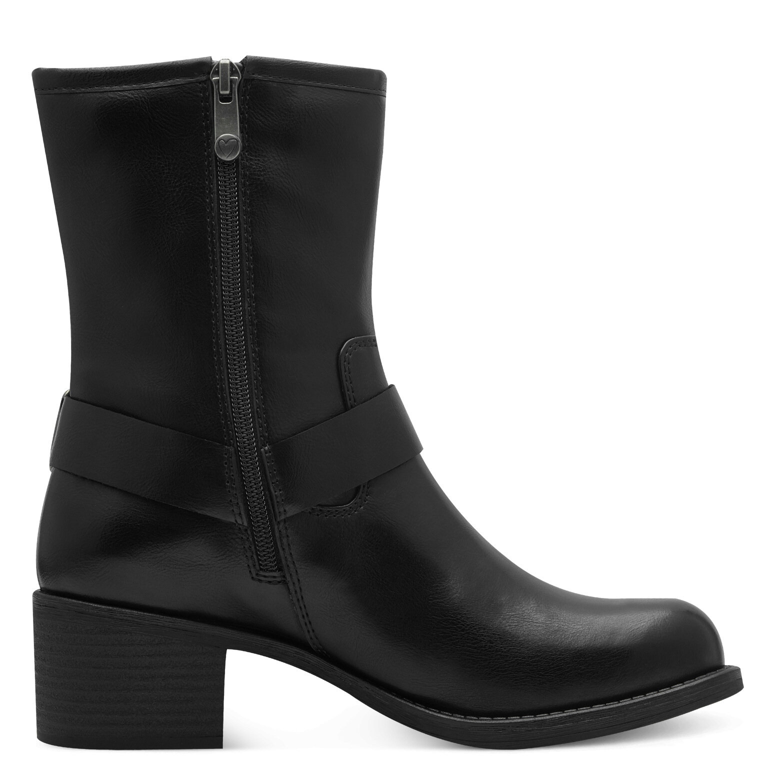 Полусапоги Marco Tozzi, размер 40, черный — фото 1