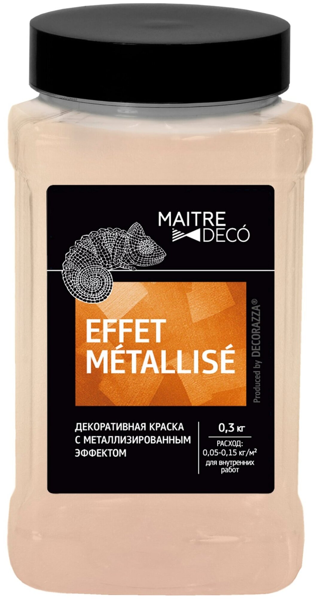 Краска акриловая Maitre Deco Effet Metallise