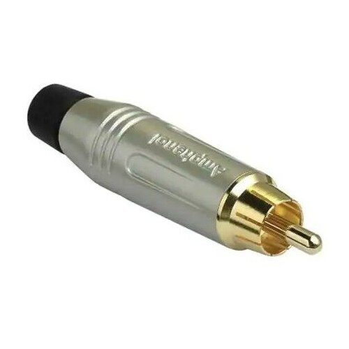 Разъем RCA (Папа) AMPHENOL ACPR-SBK разъем rca amphenol acpr wht