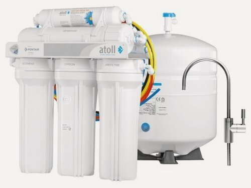 Изображение товара Система обратного осмоса Atoll A-560Em/A-550m STD, 5 ступеней очистки с минерализатором, 120 л/сутки