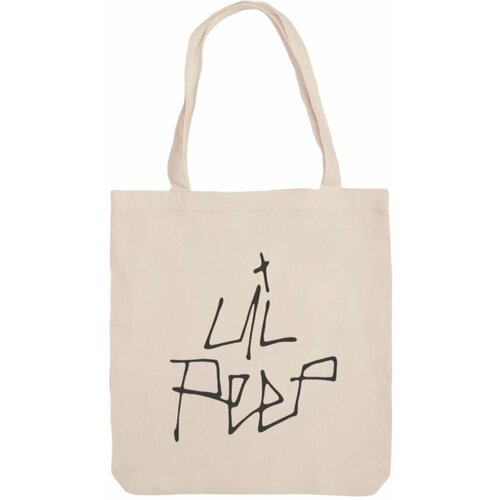 фото Сумка шоппер , фактура гладкая, бежевый idol merch