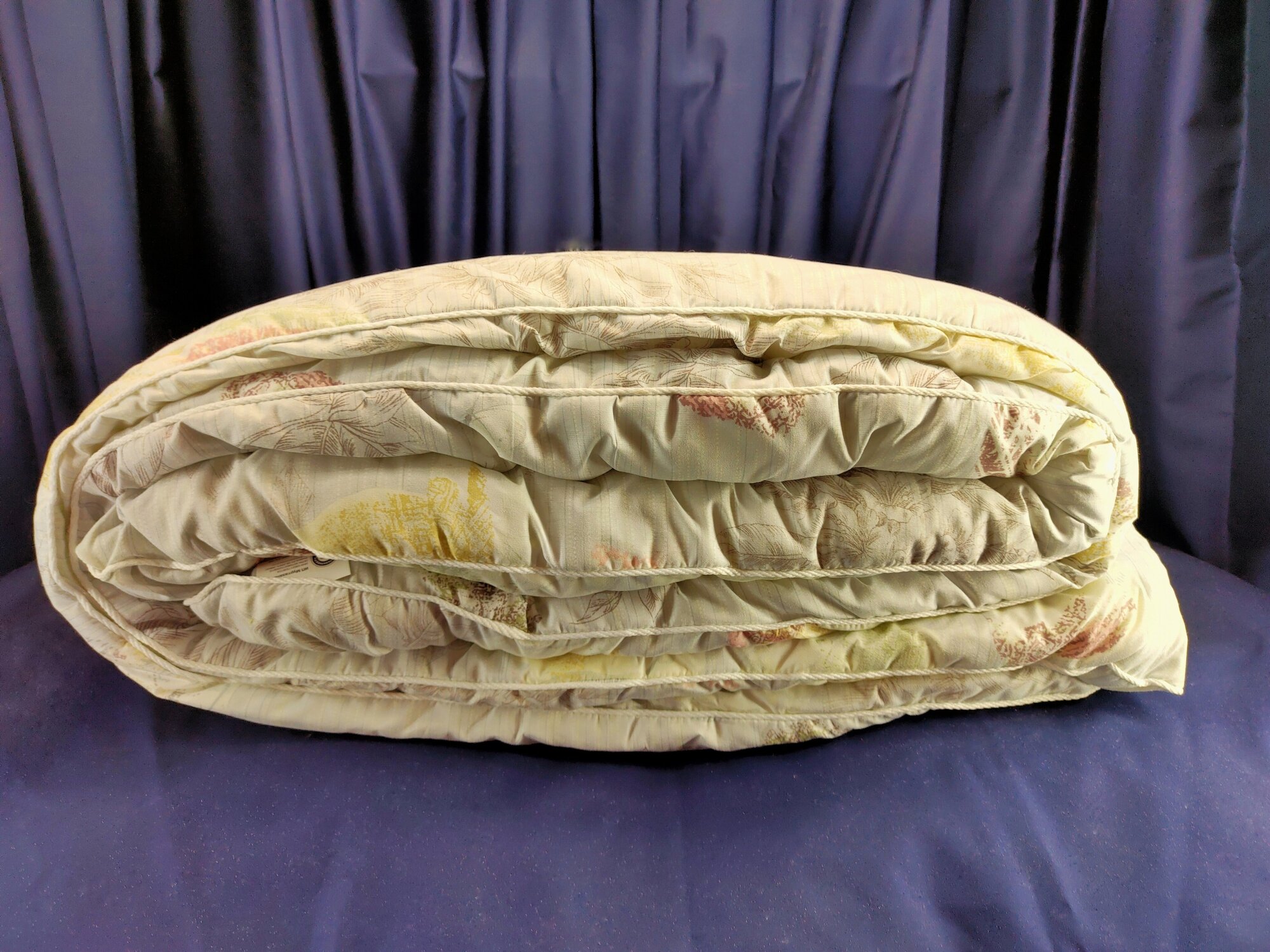Одеяло ватное Евро спальное зимнее толстое теплое тяжелое - фотография № 2