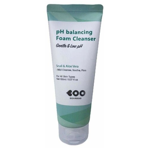 Dearboo Пенка очищающая выравнивающая - PH-balancing foam cleanser, 150мл