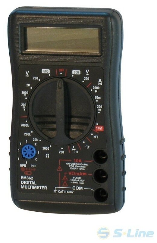 Мультиметр S-line EM361 - фотография № 2