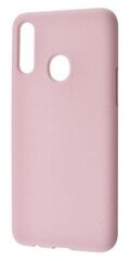 Чехол Silicone Cover без логотипа для Huawei Honor 9X Розовый
