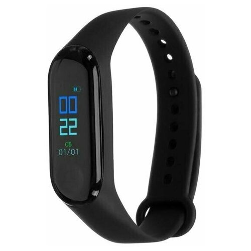 Фитнес-браслет Red Line RF-01 096 IP68 пульсометр датчик уровня кислорода черный 146500₽