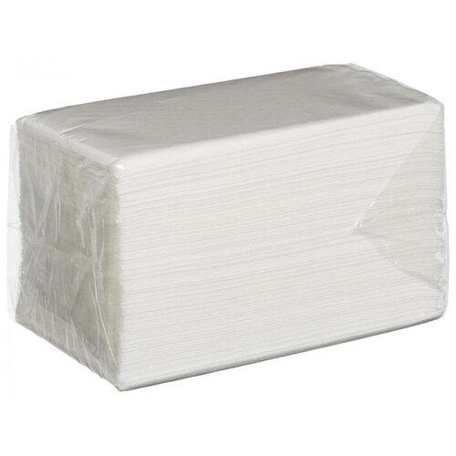 Салфетки бумажные Luscan Professional N4 20.5x32 см белый 1-слойные 200 листов 16 пачек в упаковке, Бумажные салфетки  - купить со скидкой