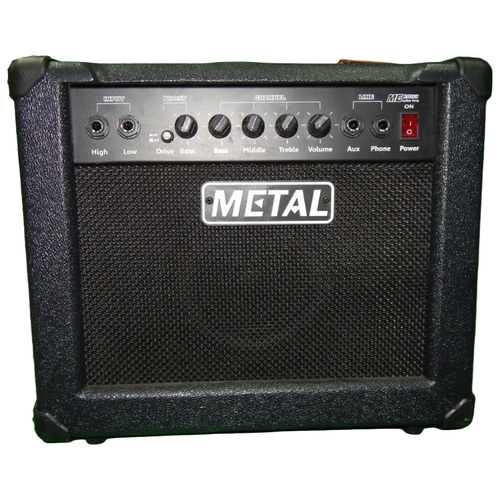 Гитарный комбоусилитель, Metal MG20WA, 20Вт gm420 black гитарный комбоусилитель 20вт foix