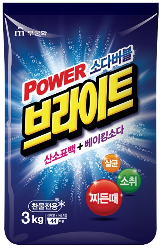 MUKUNGHWA Power Bright Стиральный порошок Power Bright Refill Type 3kg