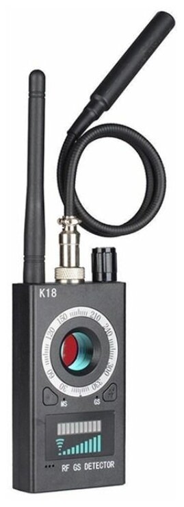 Поисковик детектор скрытых камер и жучков K18/ устройство обнаружения прослушки