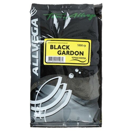 Прикормка Allvega Team Allvega Black Gardon, черная плотва, 1 кг