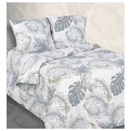 Экзотика / Постельное белье поплин 100% хлопок. Комплект постельного белья из поплина 1,5-спальный полутораспальный