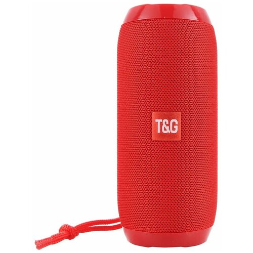 Беспроводная портативная Bluetooth колонка TG-117 красная 74500₽