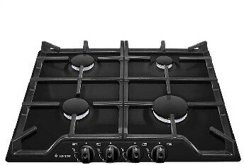 Газовая варочная панель GEFEST ПВГ 1212 К2 4 конфорки, черный