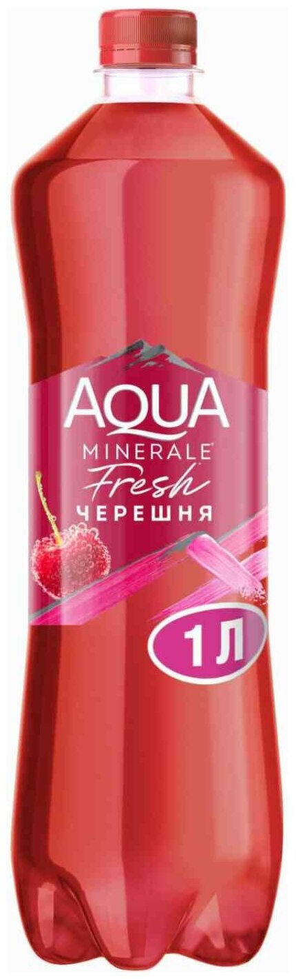 Вода питьевая Aqua Minerale Juicy Черешня 1л - фотография № 2